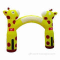 Inflatable Animal-shaped Archway Toy, Oxford Cloth Material, Easy-to-fix, -transport and -protect